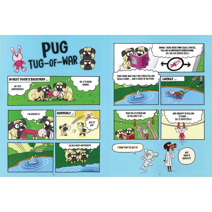 EDC Publishing - Vente Early Reader Book (6-8) - Les chiens font de la science : les forces1