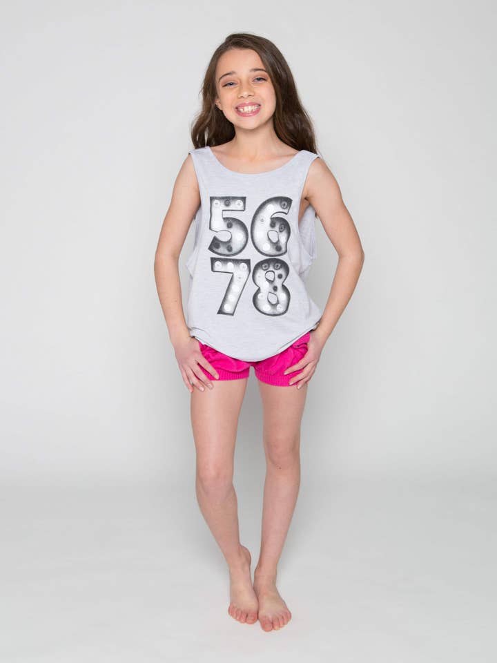 Débardeur à dos bas 5678 Lights pour jeunes pour la vente par Sugar And Bruno