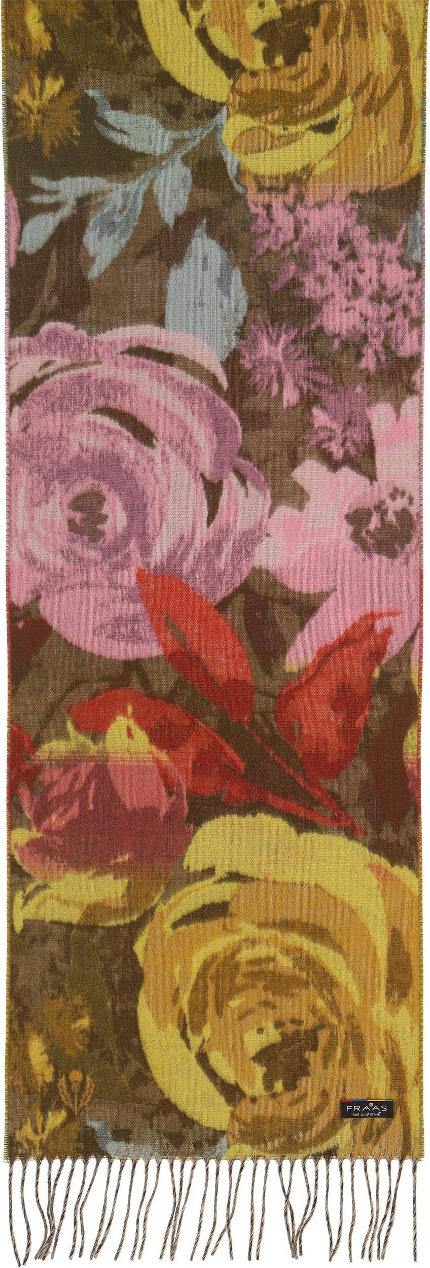 FRAAS - The Scarf Company - Vente Écharpe – femme - Romantic Roses Cashmink12