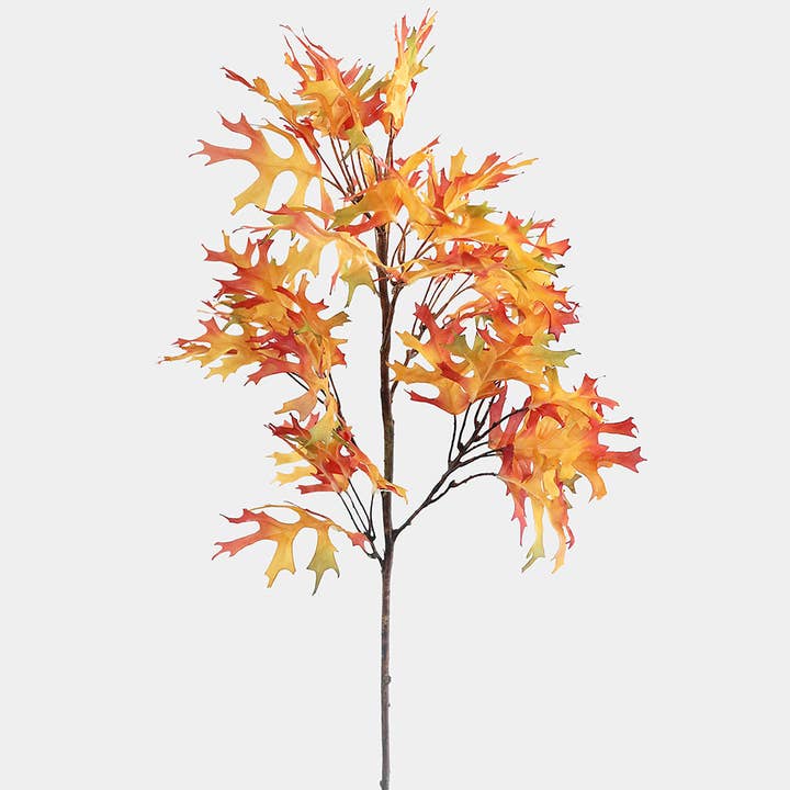 Prestige Botanicals - Wholesale Artificial flowers - Fall Foliage Faux Oak Leaves 37.5"0