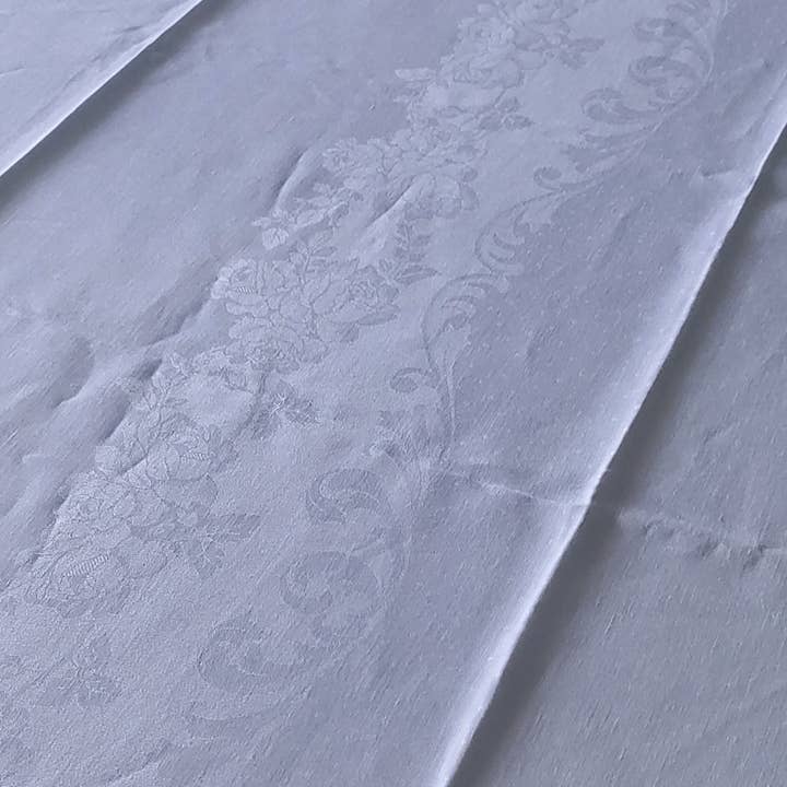 Heyfoo - Wholesale Tablecloth - White Flanders Cotton Tablecloth with 10 Napkins13