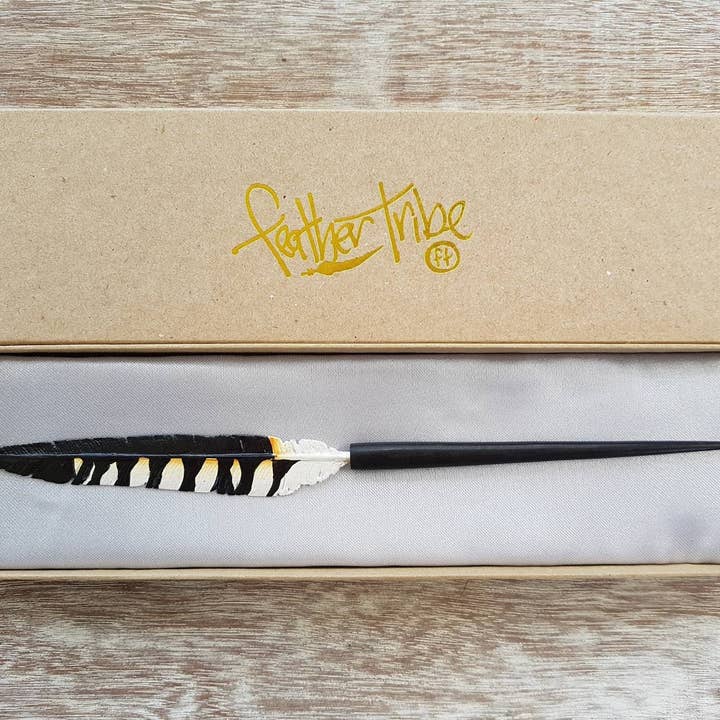 Bastão de cabelo de pena falcão por atacado de Feather Tribe