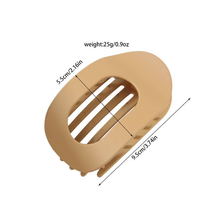 ACCITY - Wholesale Hair Clip - Women's - HOT-SELLING FLAT OVAL HAIR CLIP – STRONG HOLD &_CWMM4936