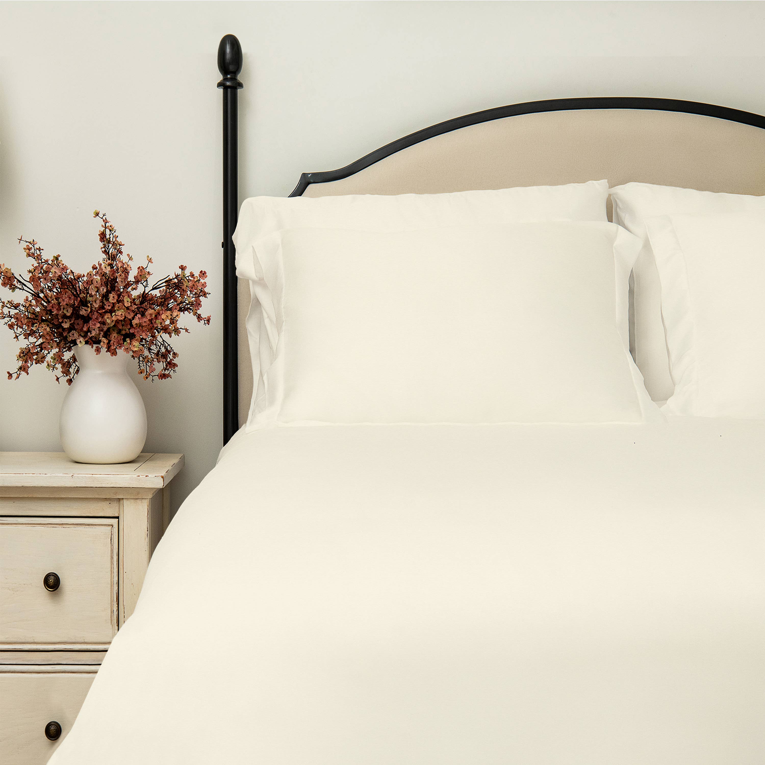 Delara - Wholesale Sheet Set - Percale Organic Cotton Sheet Set5