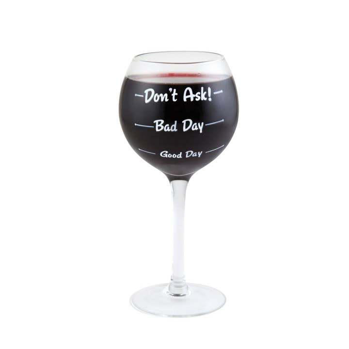 BigMouth Inc - Wholesale Wine Glass - The How Was Your Day Wine Glass