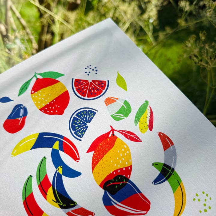 EYE FOR LONDON PRINTS - Vendita all'ingrosso Stampa artistica - Stampa d'Arte del Mercato di Brixton Londra1