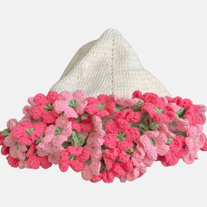 Crochet hydrangea Blanket, Bouquet blanket for wholesale by Lilyrosy(Duty free)