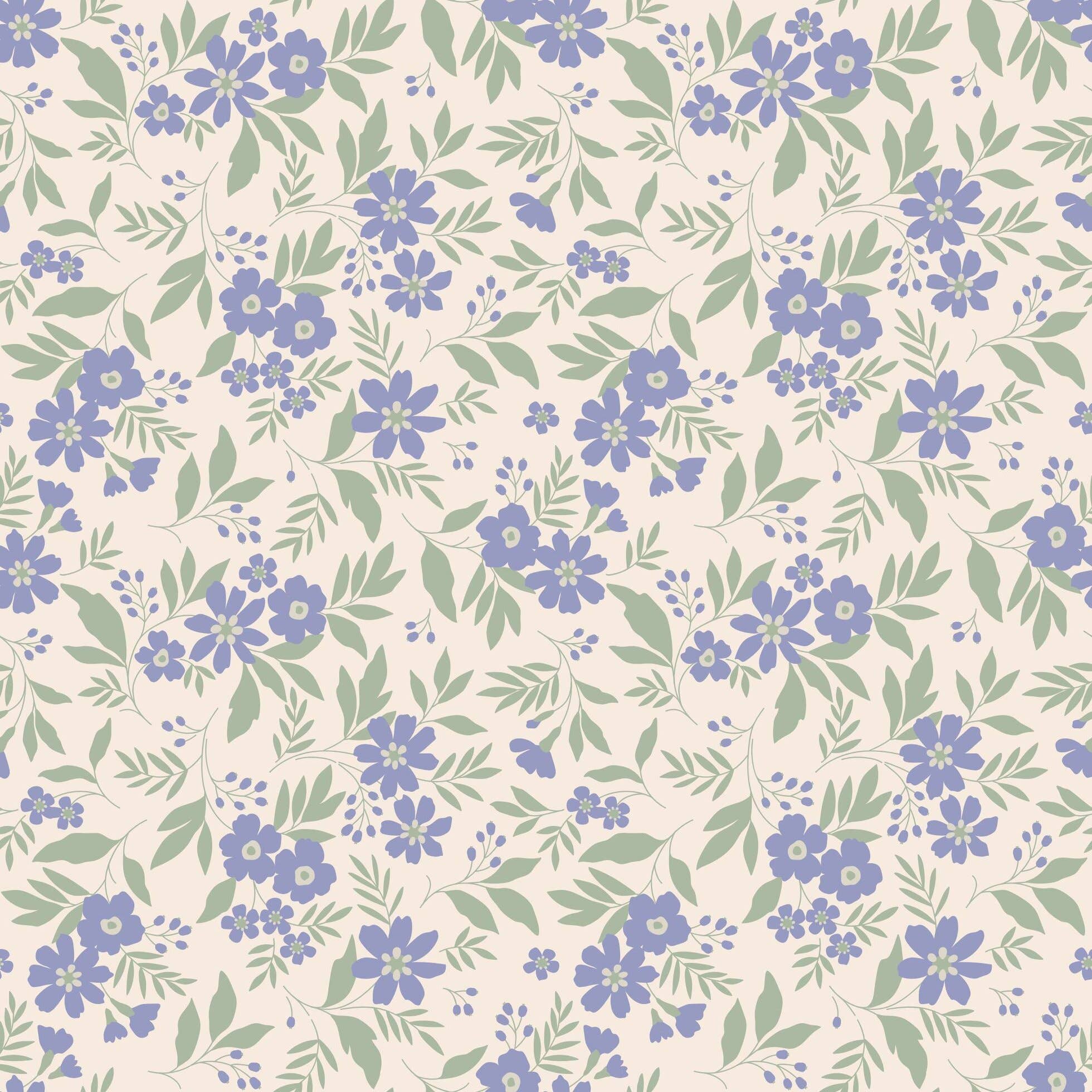 Baby Doll Dress - Vintage Flower Purple for wholesale on Faire0