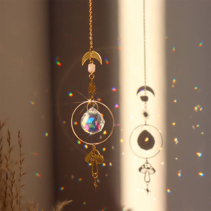 Dipped Shop - Wholesale Suncatcher - Metal Butterfly Crystal Suncatch Hangings DPH1926