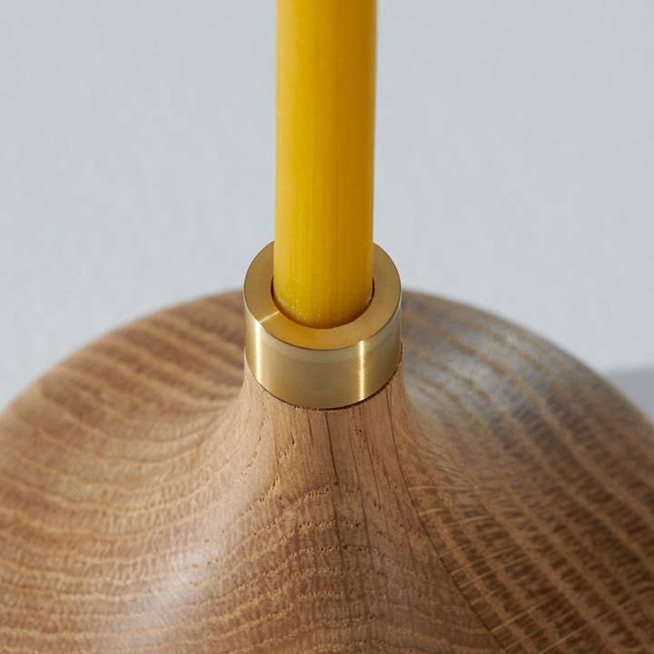 OVO Things - Wholesale Candle holder - Oak Candle Holder2