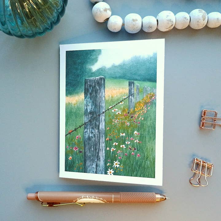 Kathryn Paul Fine Art - Wholesale Stationery/Notecard Set - Floral Watercolor Notecard Set: Art Cards set of 84