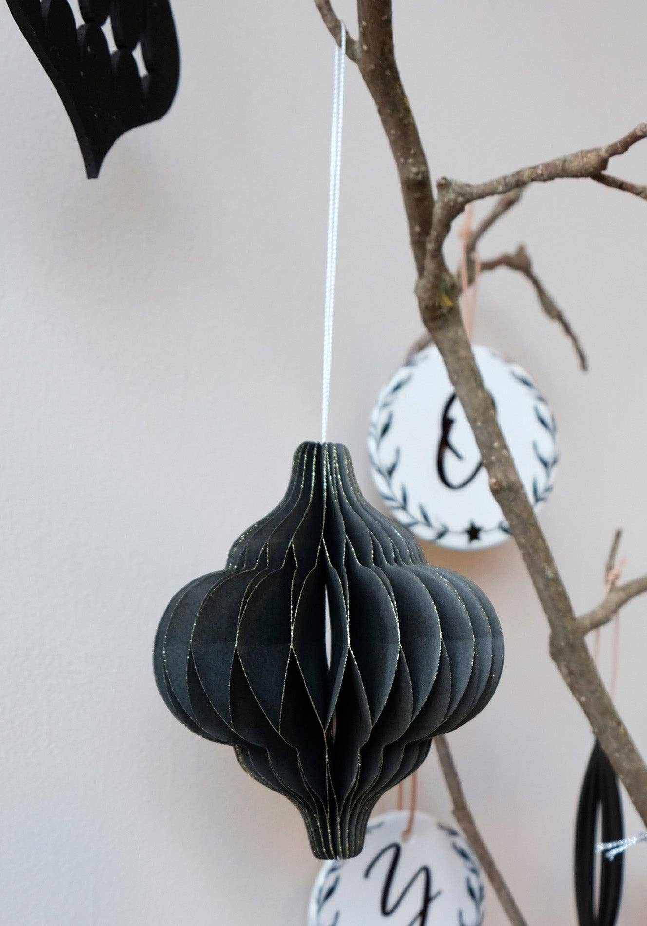 coopz - Wholesale Ornament - Papieren kerstversiering oosterse honingraatversiering8