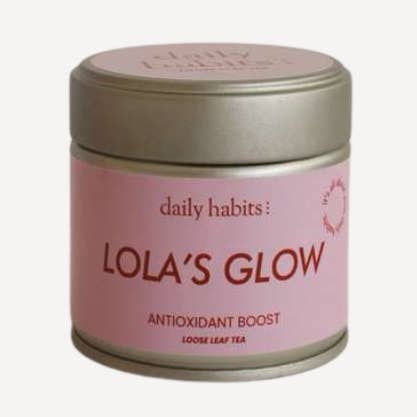 Thé en feuilles libres Lola's Glow (1oz) pour la vente par Daily Habits