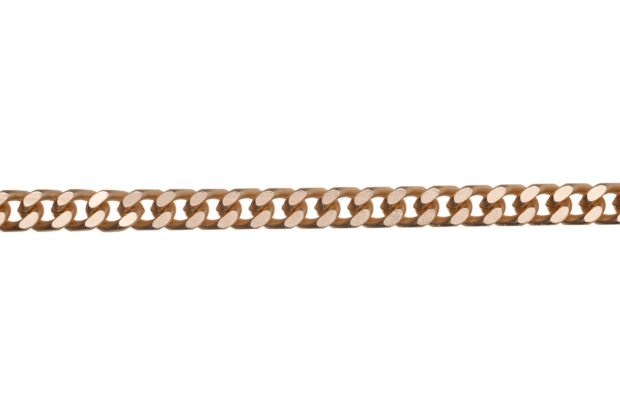 Continental Beads - Wholesale Craft Supplies - 4mm x 5.65mm Curb Chain Sold by The Foot - CH-8798