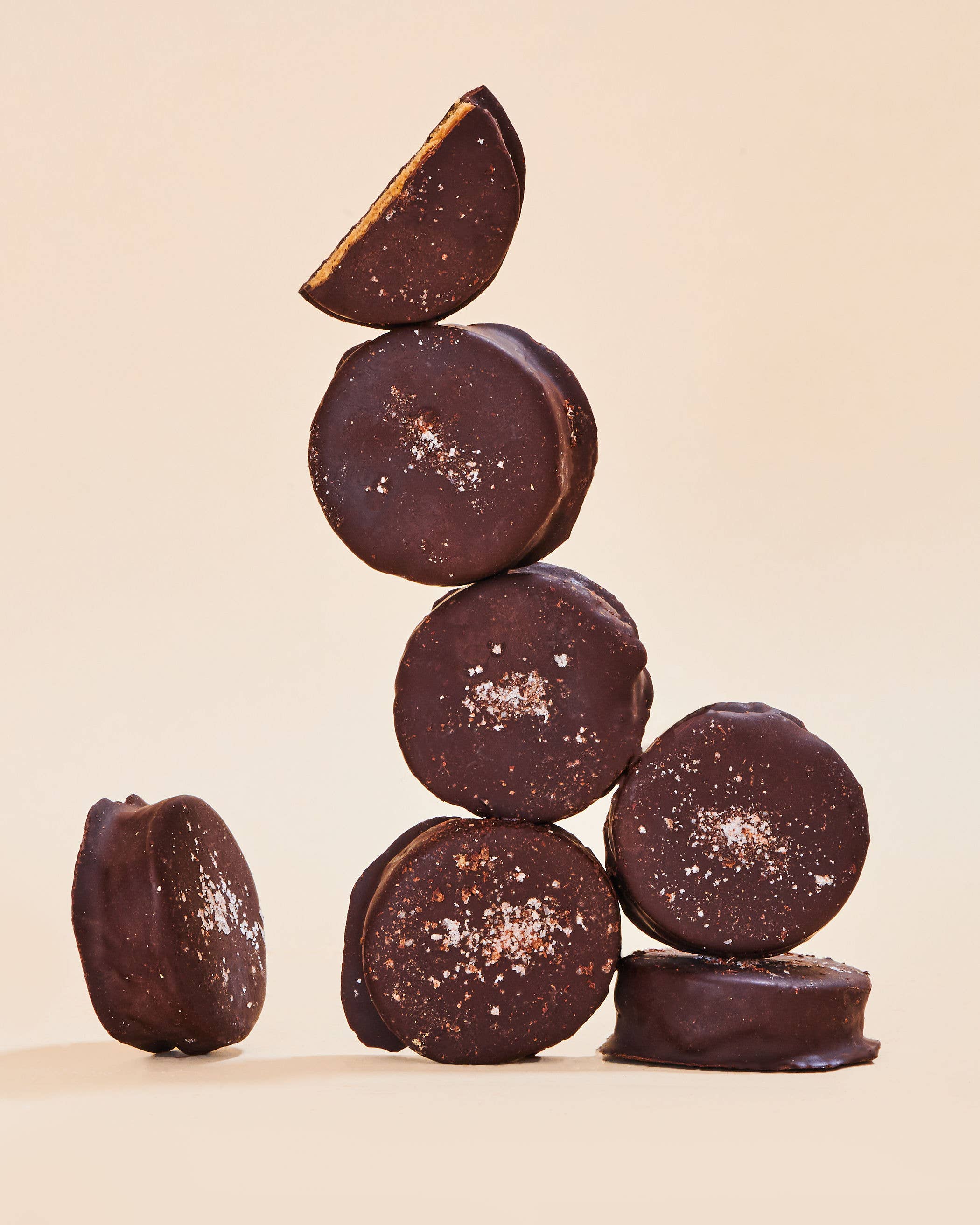 French Squirrel - Vente Barres de céréales - Bouchées Protéinées au Beurre de Cacahuète et Chocolat Berets (8 PACK)2