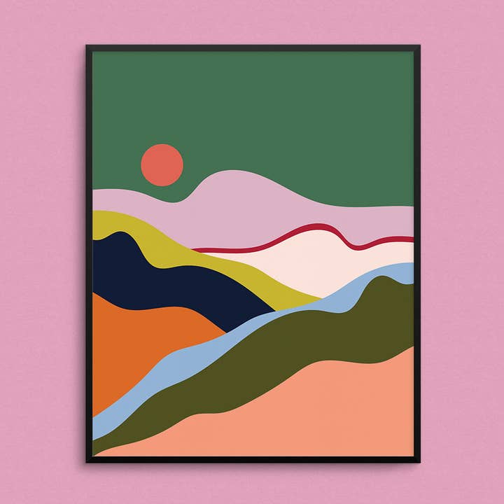 In My Dreams Art Print for wholesale by Mad Love Creative Co.