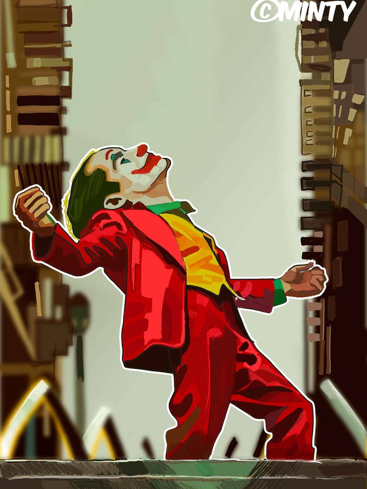Joker Print for wholesale by A Guy Called Minty LTD