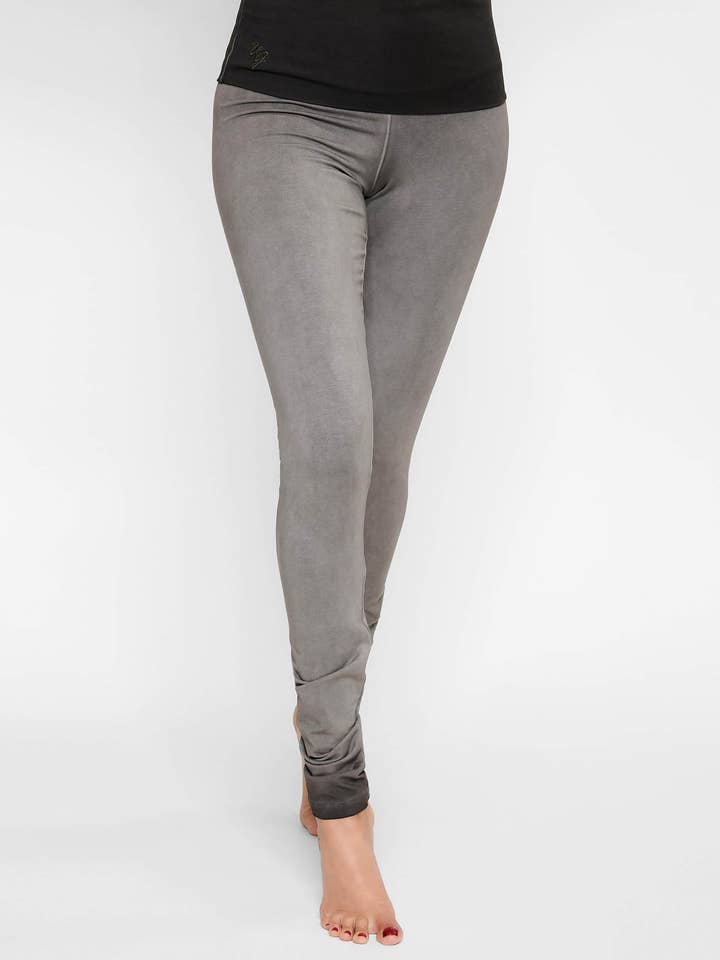 Shaktified legging - Urban Roots - Off Black for wholesale by Urban Goddess