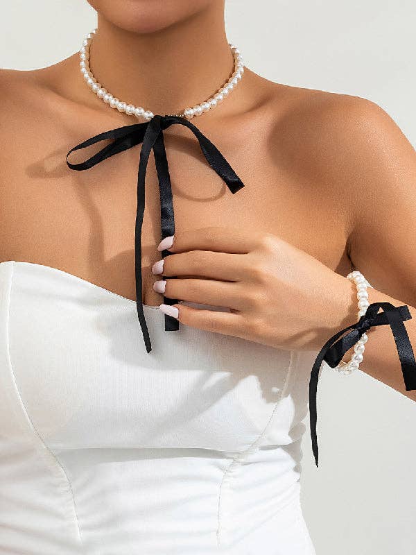 Bowknot handgemaakte gebonden armbandaccessoires Halskettingen en accessoires voor wholesale door VividLux