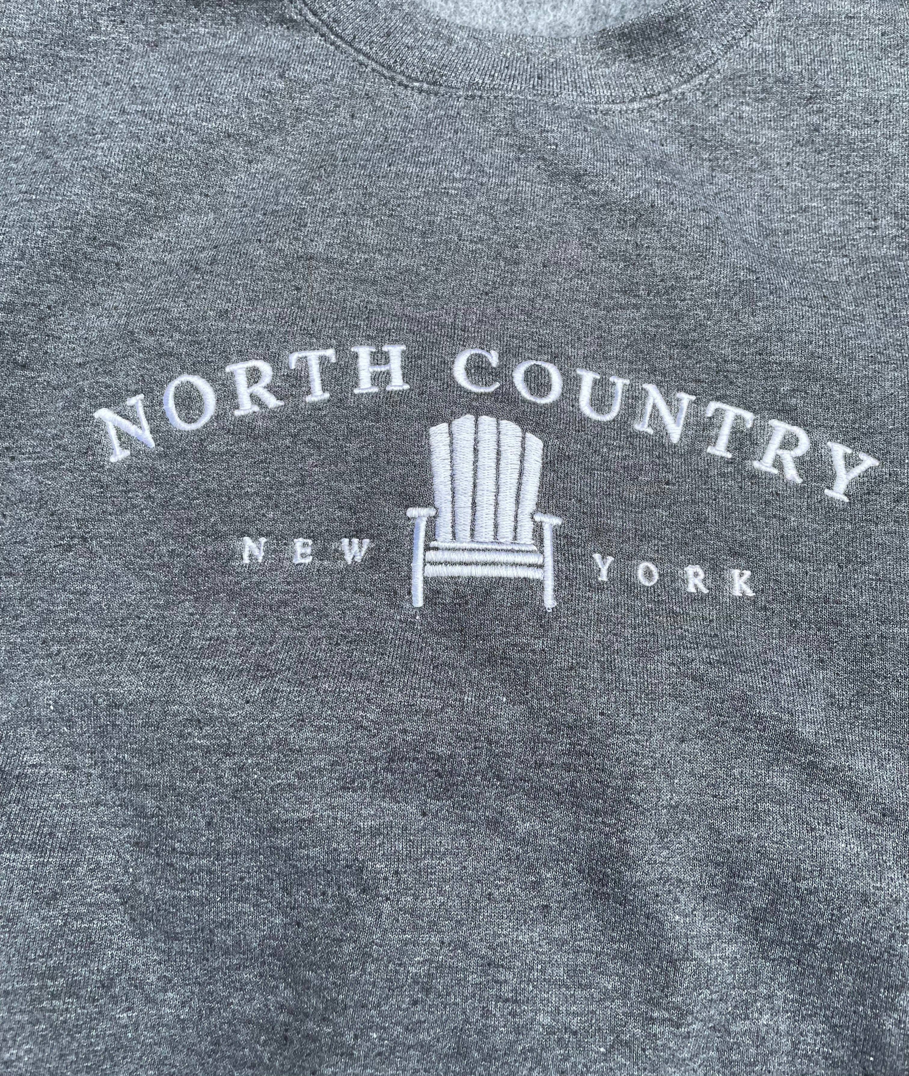 Just Wandering Co. - Wholesale Sweatshirt - Women's - North Country Gildan Crewneck | Plattsburgh, New York | Embr4