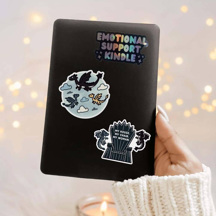 Bookish Queen - Wholesale Sticker - Fourth Wing Sticker My House My Chair My Woman Xaden Quote1