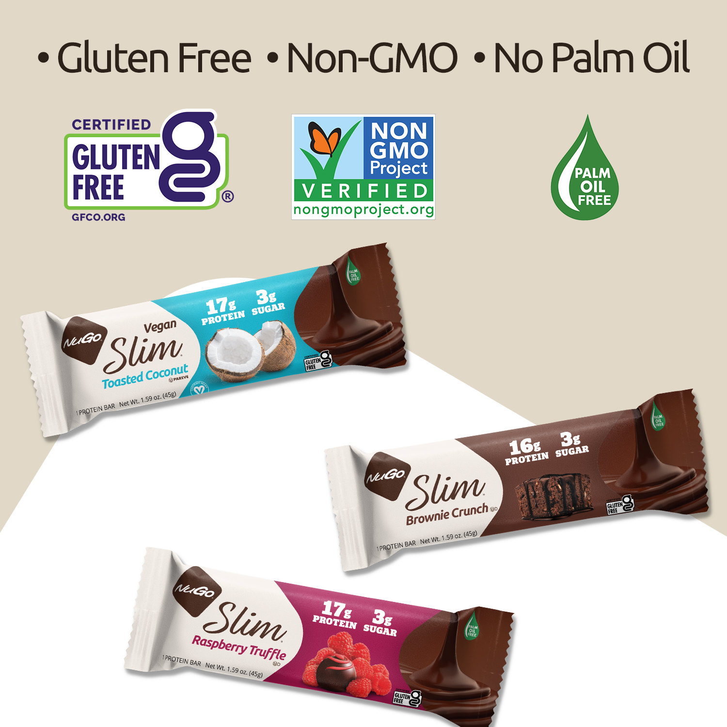 NuGo Nutrition - Wholesale Snack Bar - NuGo Slim Raspberry Truffle Protein Bar6