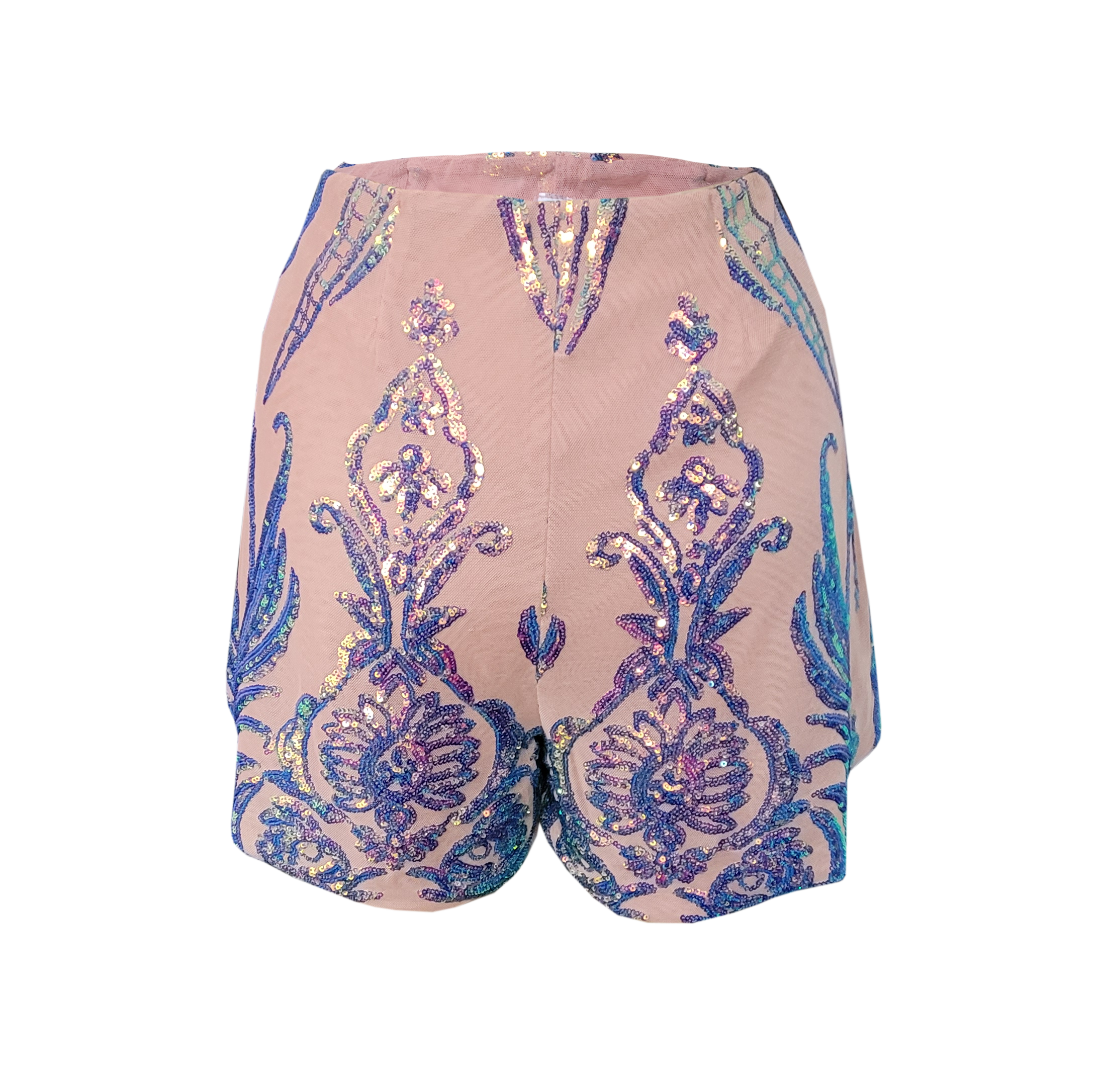 Gyv Me Body - Wholesale Shorts - Women's - Sparkle Short Amethyst Rose1