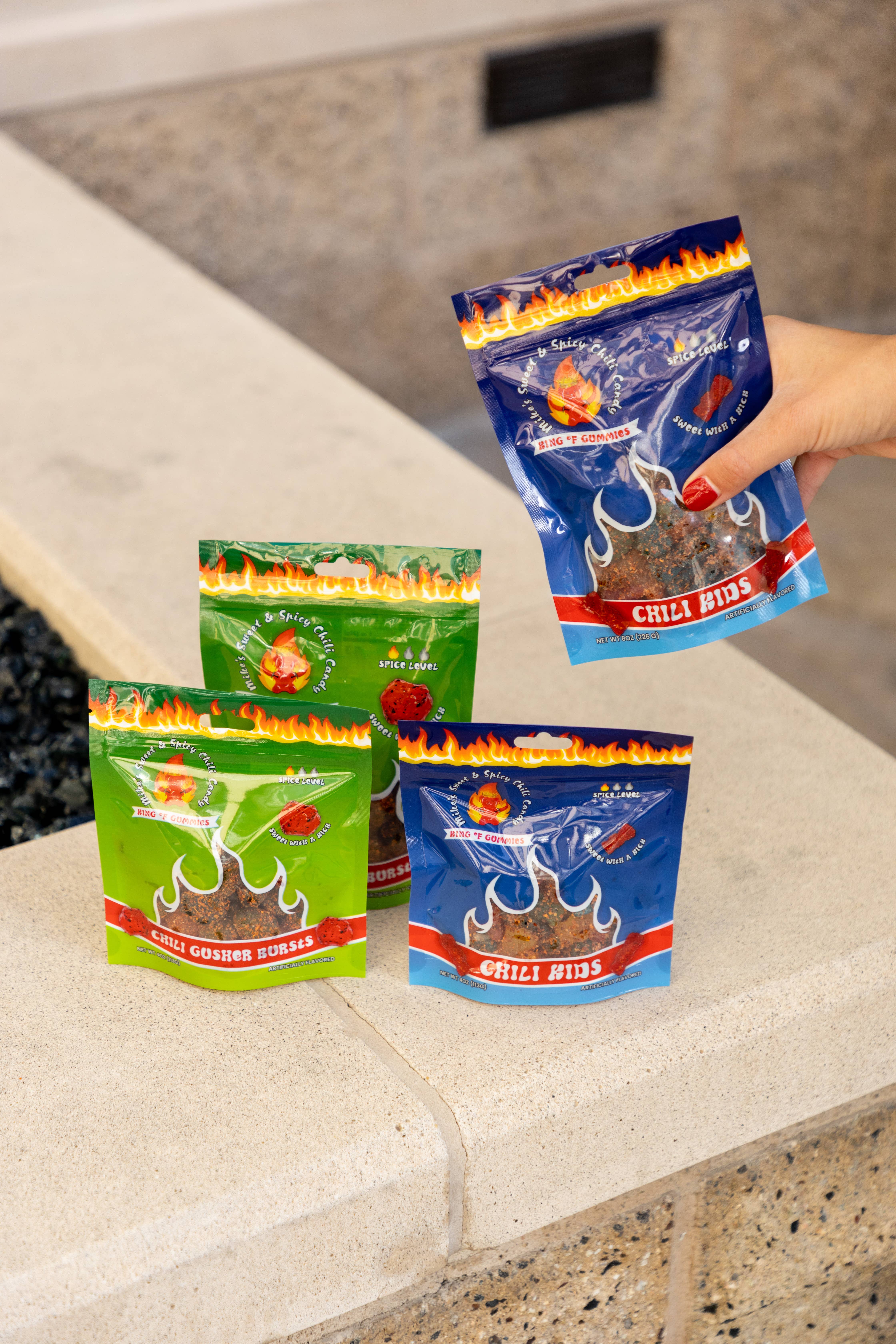 Mike's Sweet and Spicy – Engroshandel Vingummi – Chili Børn2