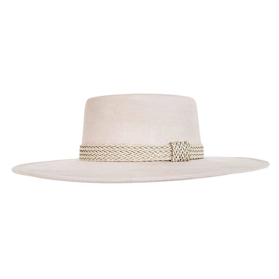 Beige LALA Women's Telescope Crown Hat for wholesale on Faire0