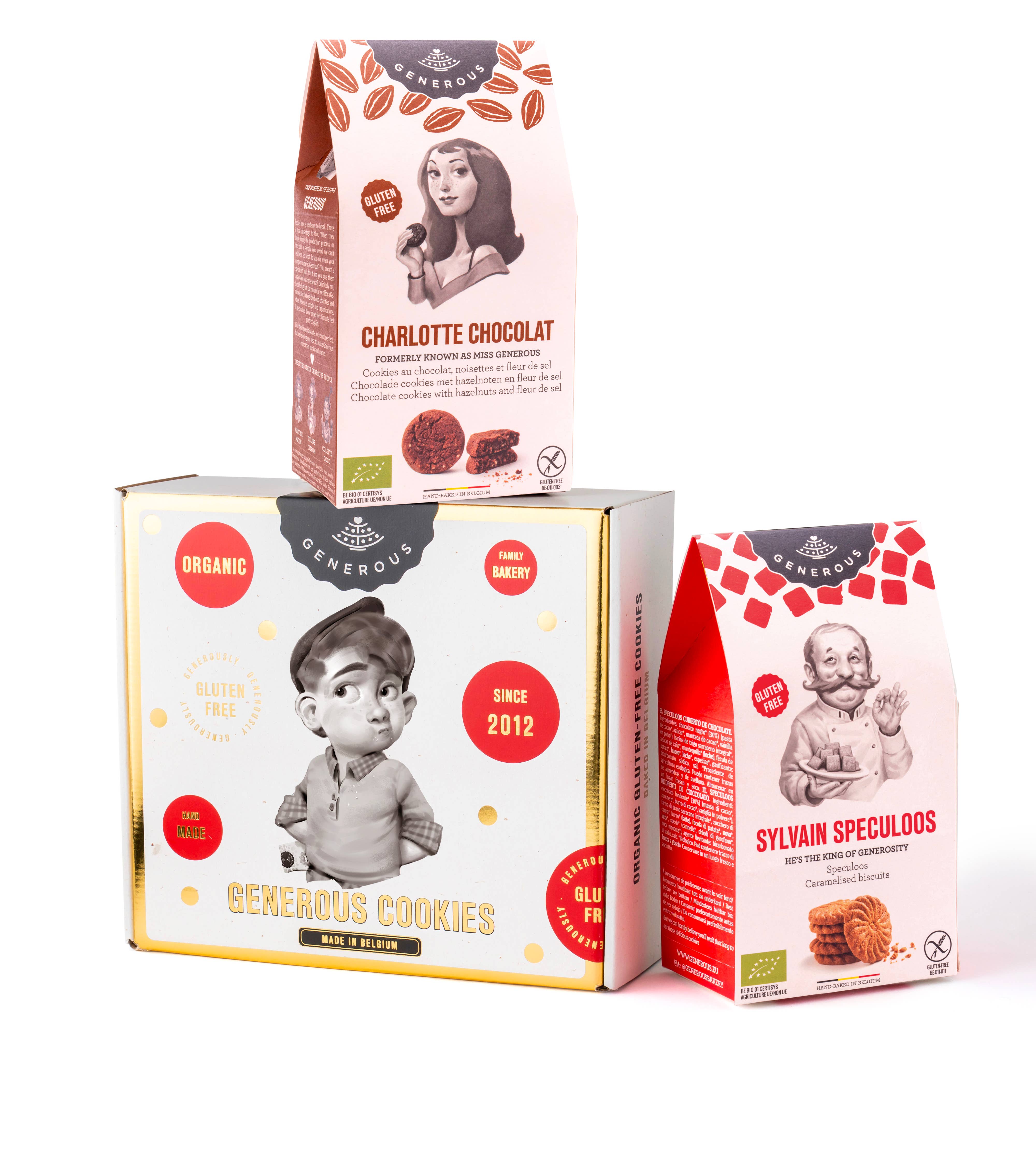 Generous - Wholesale Koekje - Gouden Doos - 2 pakketten