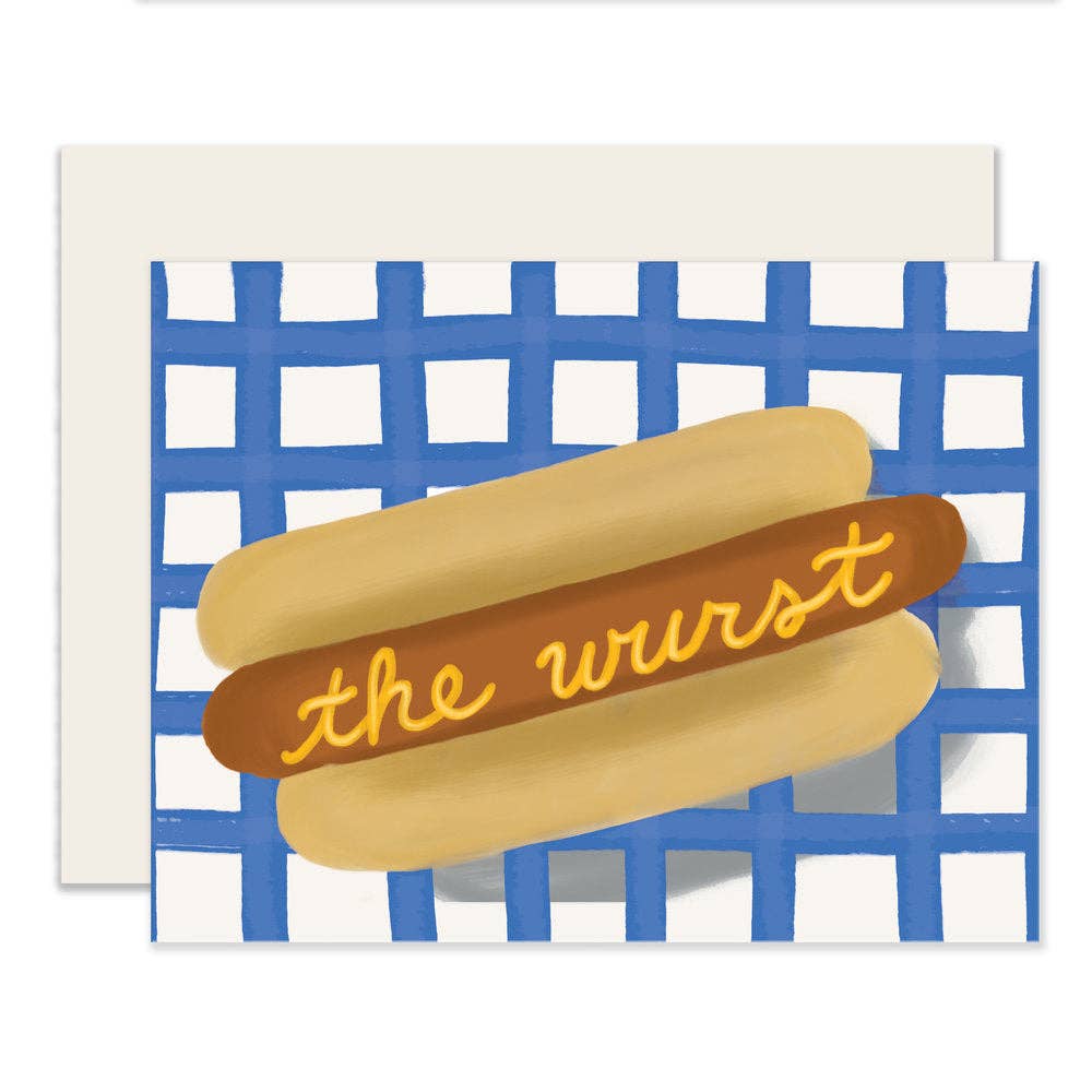 Slightly Stationery - Wholesale Everyday Greeting Card - The Wurst0