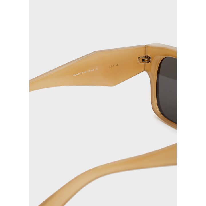 NALI' - Wholesale Sunglasses - Women's - KERRY SUNGLASSES JELLY BEIGE - N603