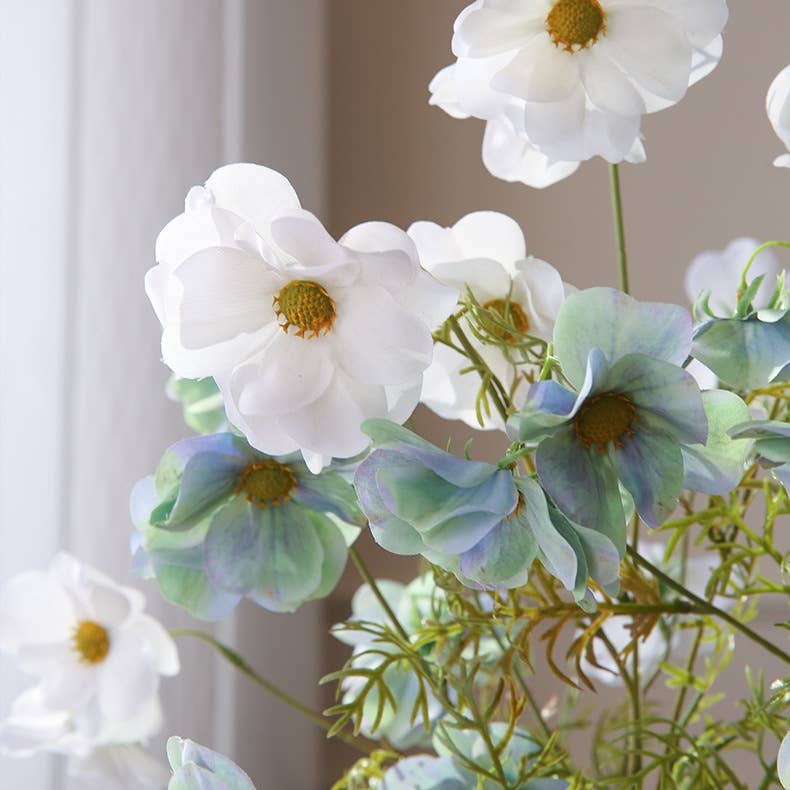 ACNITE(We cover U.S. import duties) - Wholesale Artificial Flowers - Ranunculus flower,7 heads peonies,faux flowers,home decor7