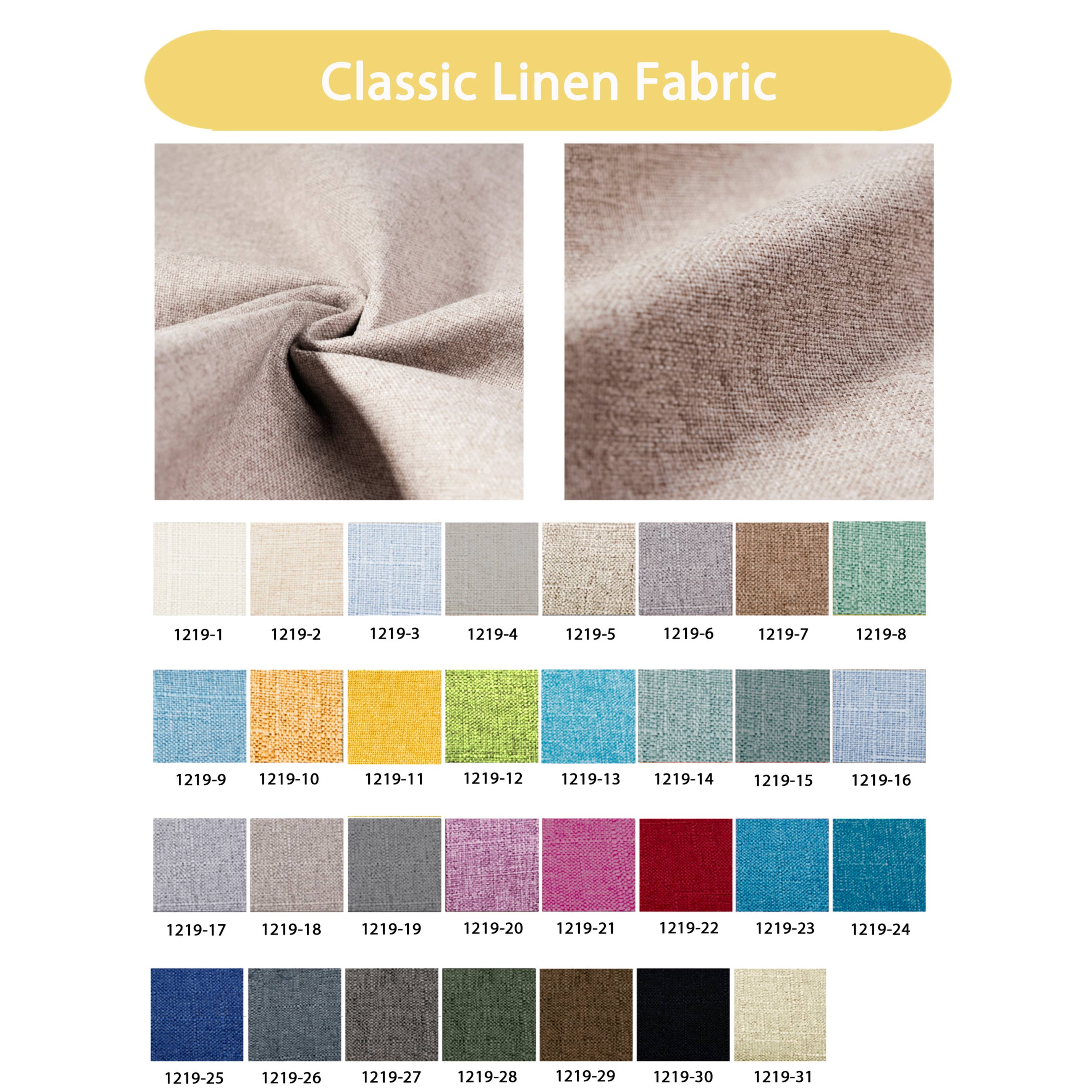 GEXWORLDWIDE - Wholesale Bench - Classis Linen Custom Bench Cushion Pads 3" Thick2