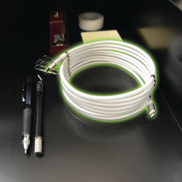 Novelty Brands - Wholesale Charging Cable - 10 ft Charging Cable Magnetic Assortment Display- 6/Display