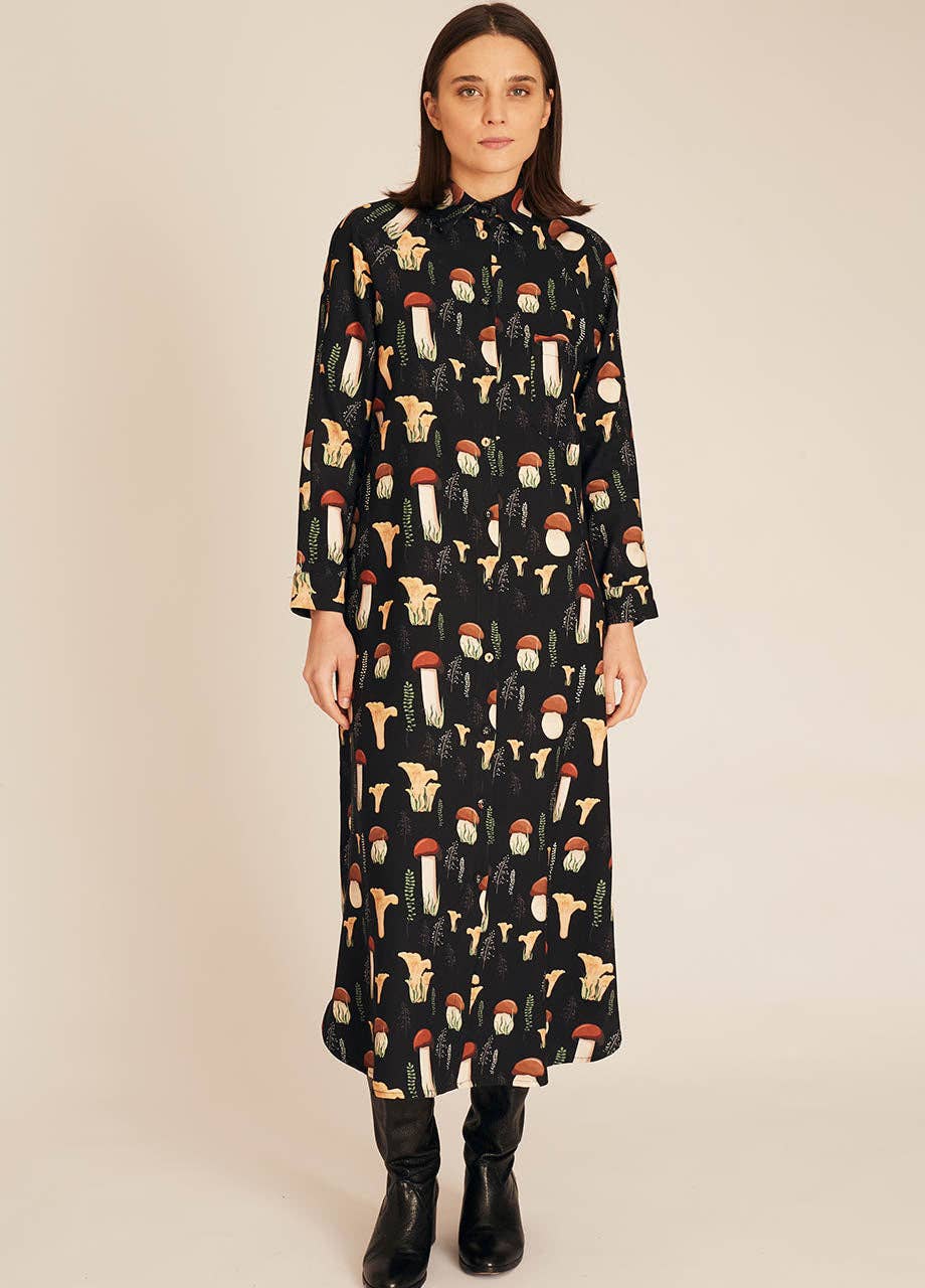 Pepaloves – wholesale Dress – Women's – MUSHROOM MIDI DRESS1