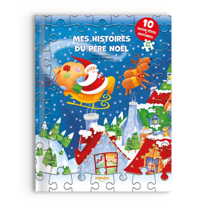 MY SANTA CLAUS STORIES - PUZZLE BOOK for wholesale by Pomango