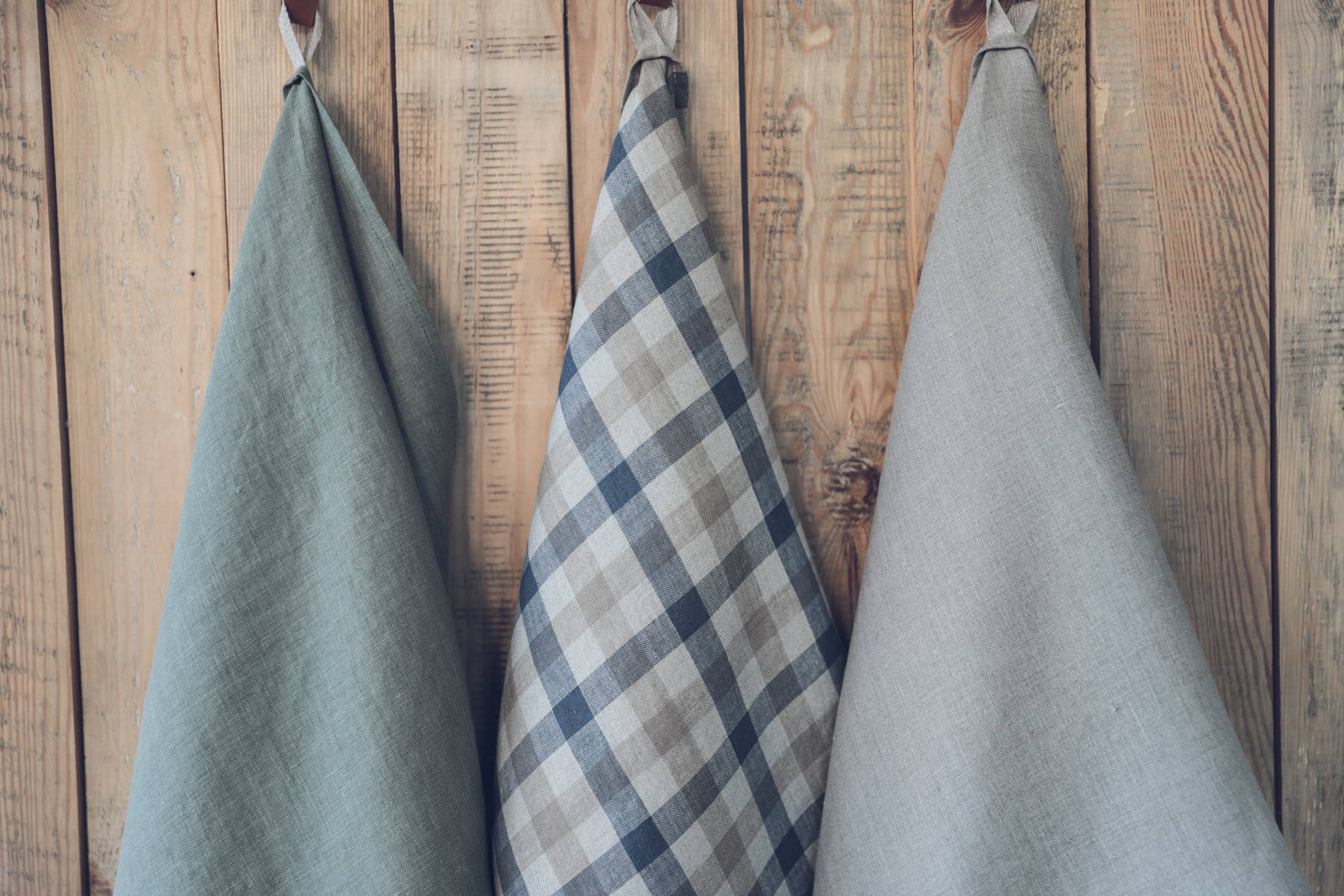 Epic Linen – Engroshandel Viskestykke – Sæt med 3 bløde vaskede linned Håndklæder2