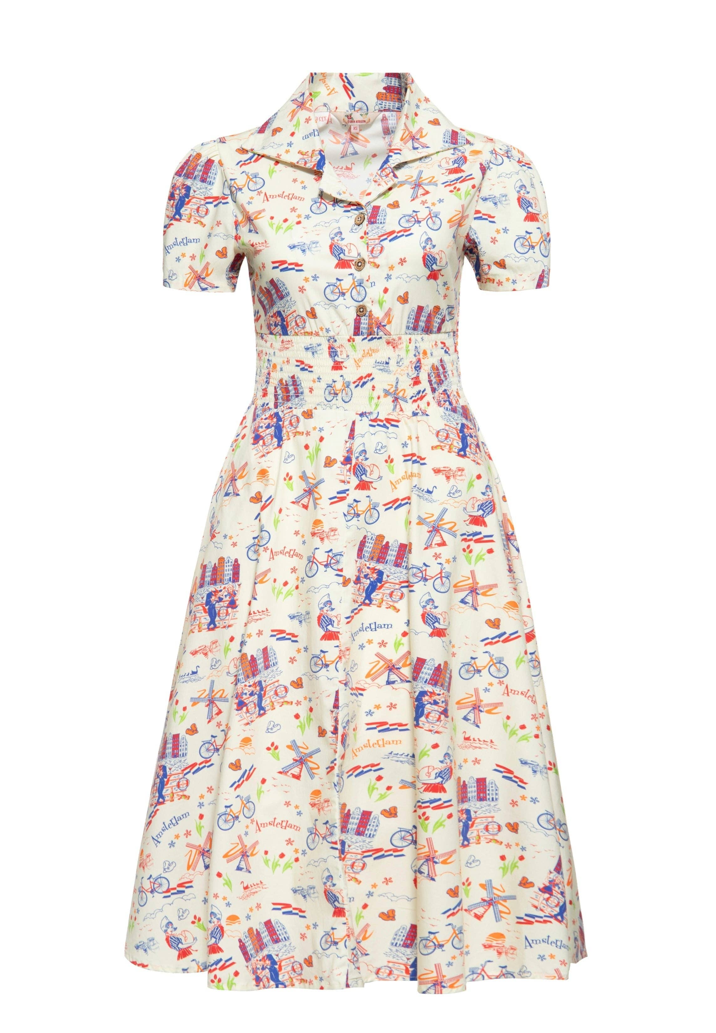 Offwhite Amsterdam swing dress for wholesale on Faire0