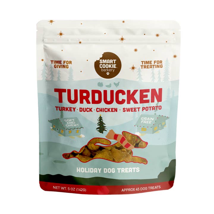 Turducken Soft & Chewy Dog Treat for wholesale by Smart Cookie Barkery