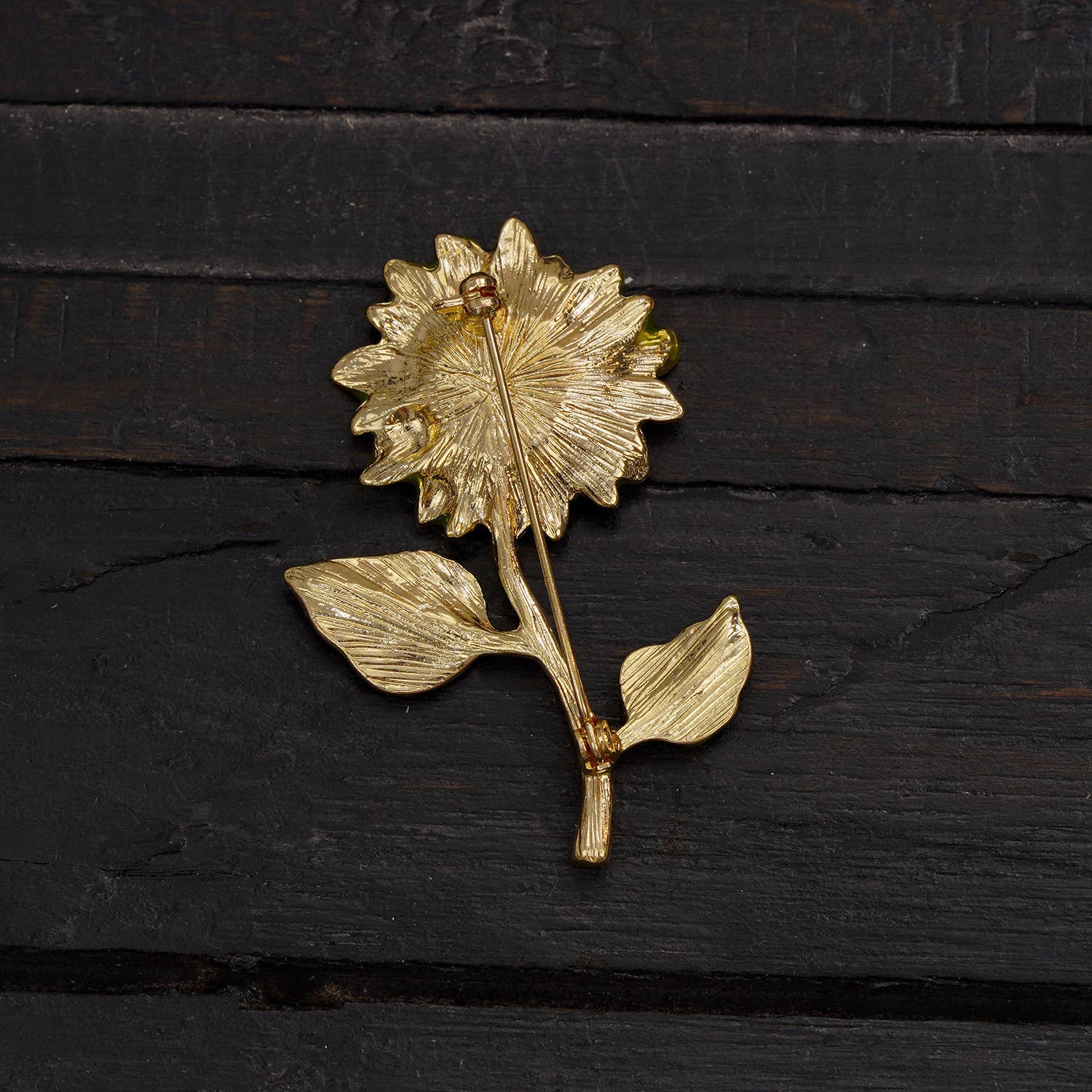Tourtiwi – alfinete de lapela por atacado – Broche Retro de Girassol, Broche de Flor de Planta em Liga32