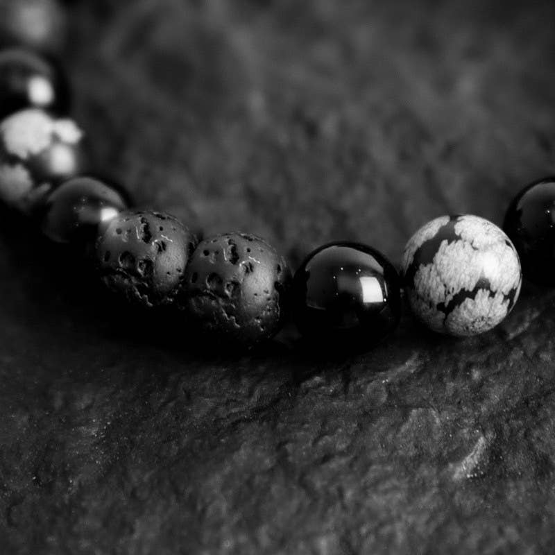 Gypsy Soul – Engroshandel Perlearmbånd – Sort Power Armbånd - 6 stk.2