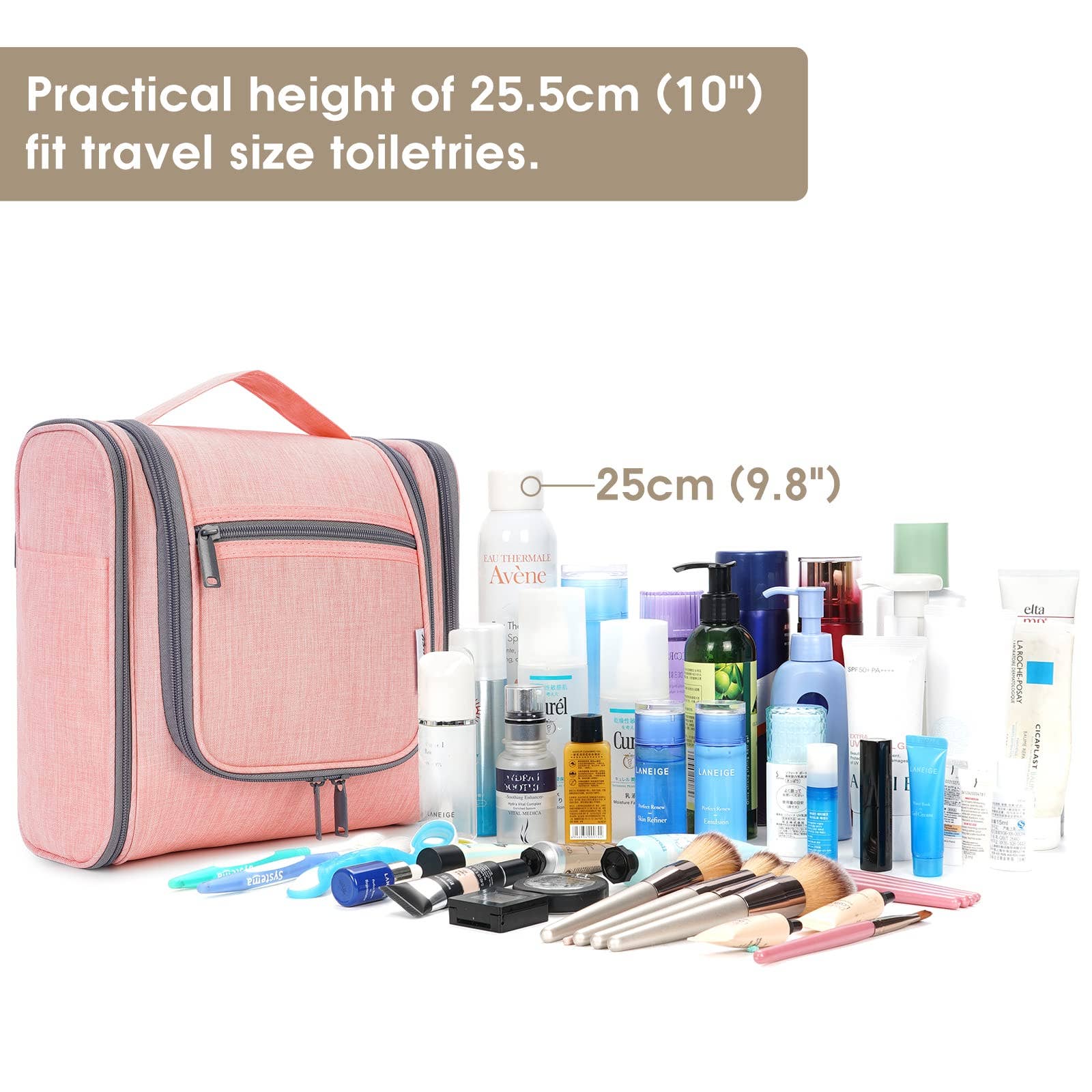 wandf - Wholesale Toiletry bag – women's - NW5126 Travel Toiletry Cosmetic Bag With Handle Women Gift57