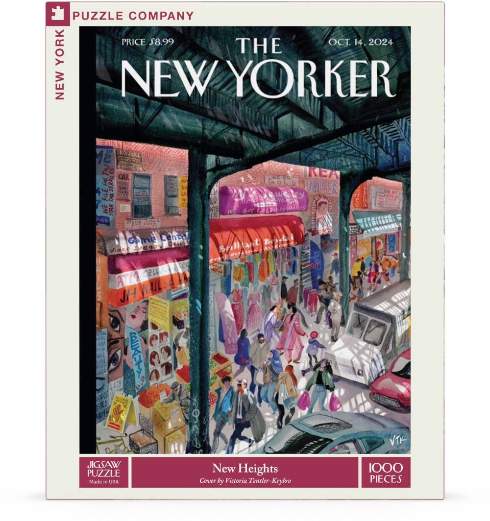 New York Puzzle Company - Vente Puzzle – adulte - Nouveaux Sommets - Puzzle de 1000 Pièces1