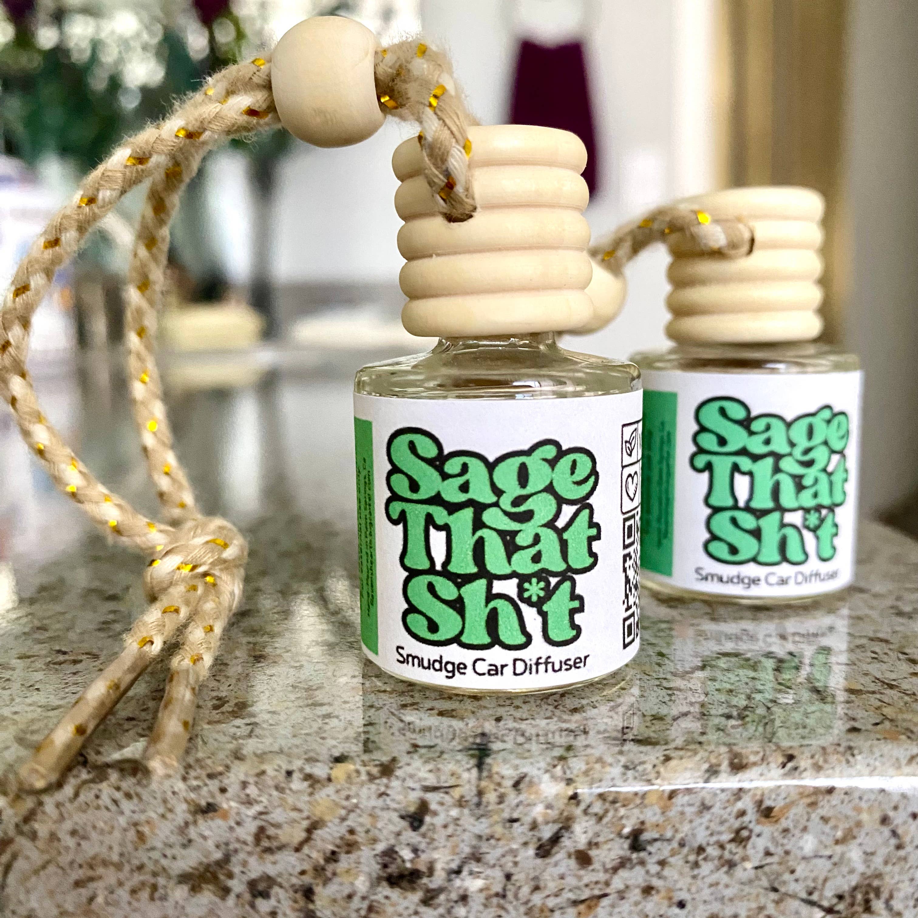 Raven’s Hearth - Wholesale Car Freshener - Unisex - Sage That Sh*t Car Diffuser | Sage, Palo Santo & Sandalwood3