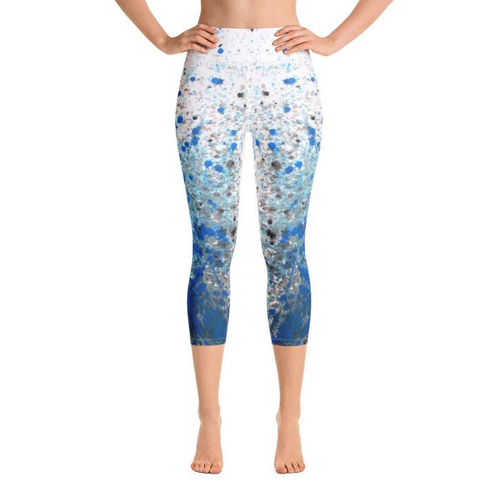 Jambières Capri Splatter pour la vente par The Cool Ppl