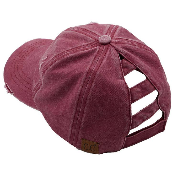 C.C BASEBALL PONYCAP for wholesale by Madeline Love