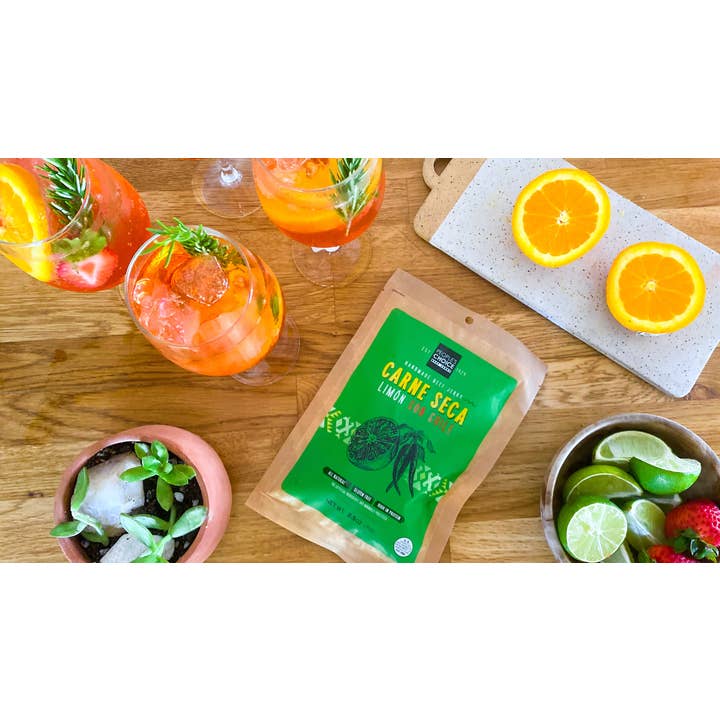 People's Choice Beef Jerky - Wholesale Jerky - Carne Seca - Limon Con Chile Beef Jerky 2.5oz4