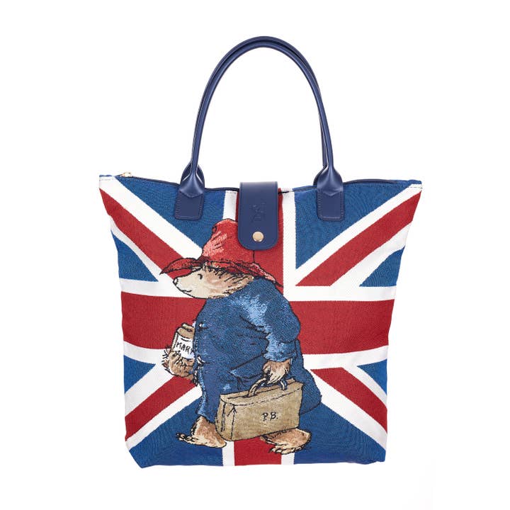 Paddington™ Bamse Union Jack - Sammenklappelig taske for engroshandel hos Signare Tapestry