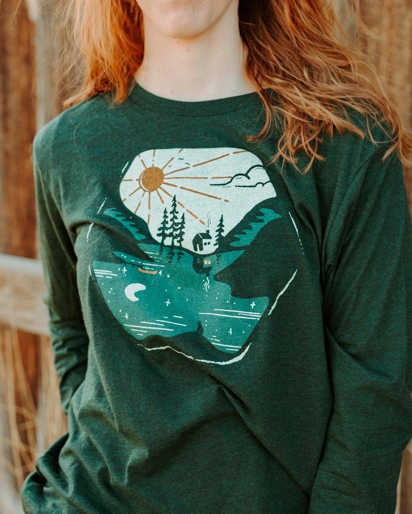 Menottees - Wholesale Screen Printed T-Shirt - Unisex - Reflection | Longsleeve Tee5